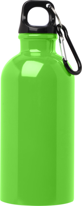 Oregon 400 ml RCS certified single wall stainless steel water bottle with carabiner - Image 47