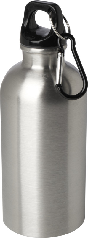 Oregon 400 ml RCS certified single wall stainless steel water bottle with carabiner - Image 51
