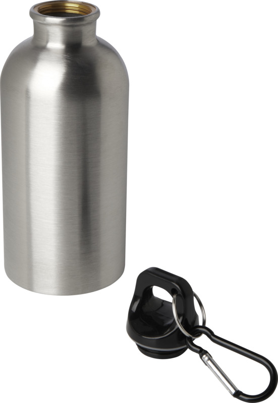 Oregon 400 ml RCS certified single wall stainless steel water bottle with carabiner - Image 53