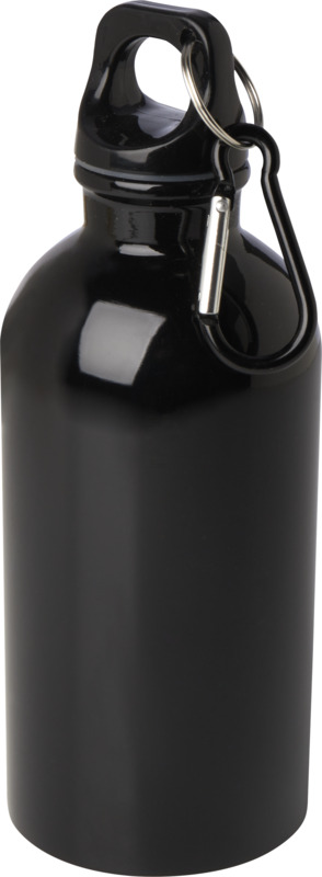 Oregon 400 ml RCS certified single wall stainless steel water bottle with carabiner - Image 56