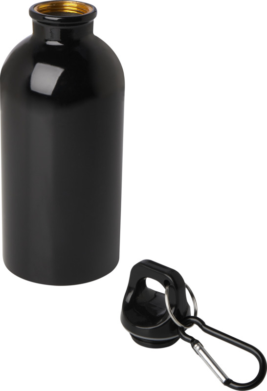 Oregon 400 ml RCS certified single wall stainless steel water bottle with carabiner - Image 58