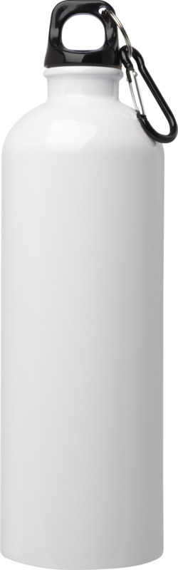 Oregon 750 ml RCS certified single wall stainless steel water bottle with carabiner - Image 2