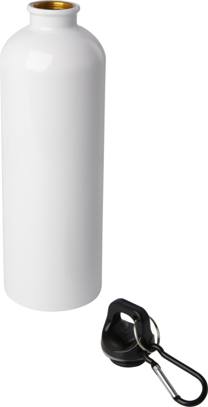 Oregon 750 ml RCS certified single wall stainless steel water bottle with carabiner - Image 3