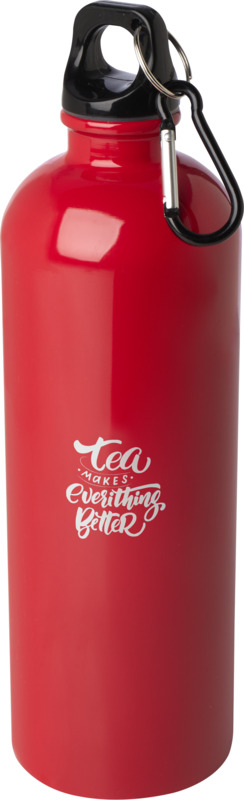 Oregon 750 ml RCS certified single wall stainless steel water bottle with carabiner - Image 15