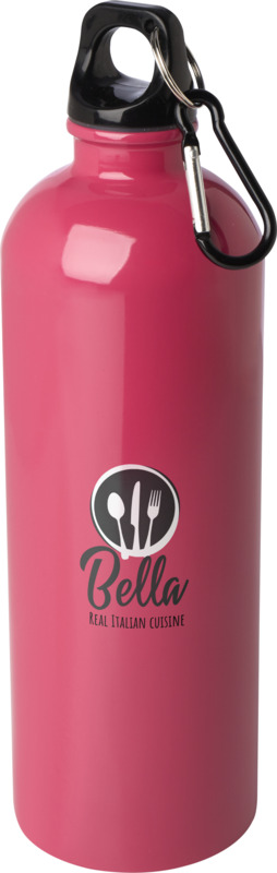 Oregon 750 ml RCS certified single wall stainless steel water bottle with carabiner - Image 30