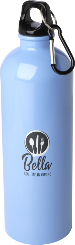 Oregon 750 ml RCS certified single wall stainless steel water bottle with carabiner - Image 35
