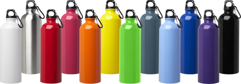 Oregon 750 ml RCS certified single wall stainless steel water bottle with carabiner - Image 49