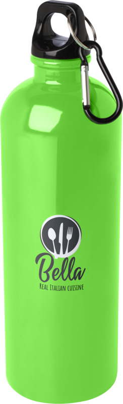 Oregon 750 ml RCS certified single wall stainless steel water bottle with carabiner - Image 50