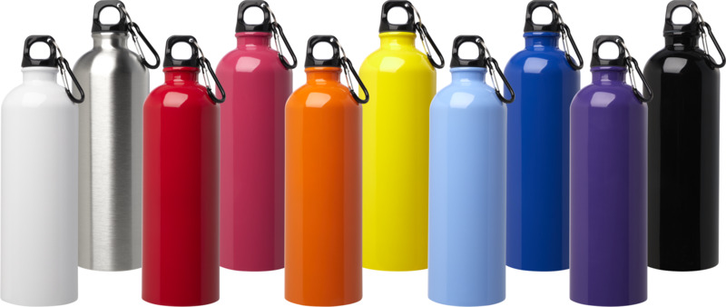 Oregon 750 ml RCS certified single wall stainless steel water bottle with carabiner - Image 59