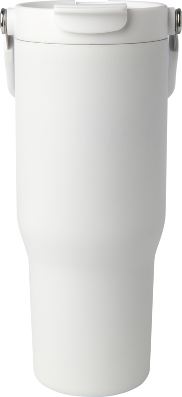 Bronx 900 ml RCS recycled stainless steel copper vacuum insulated tumbler with dual function lid - Image 3