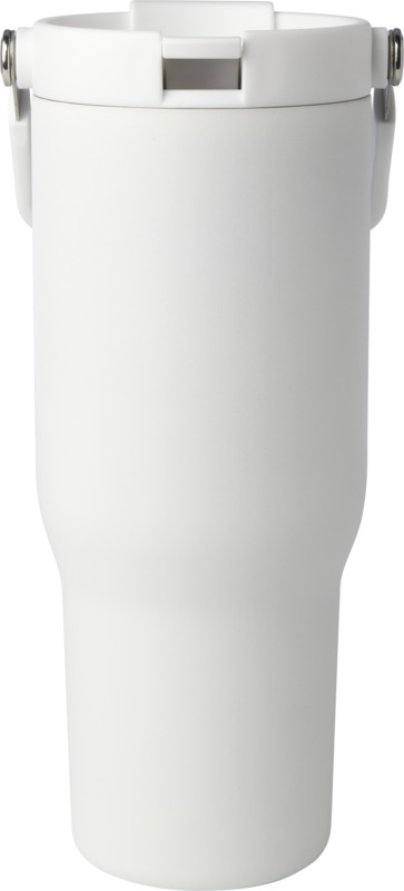 Bronx 900 ml RCS recycled stainless steel copper vacuum insulated tumbler with dual function lid - Image 2