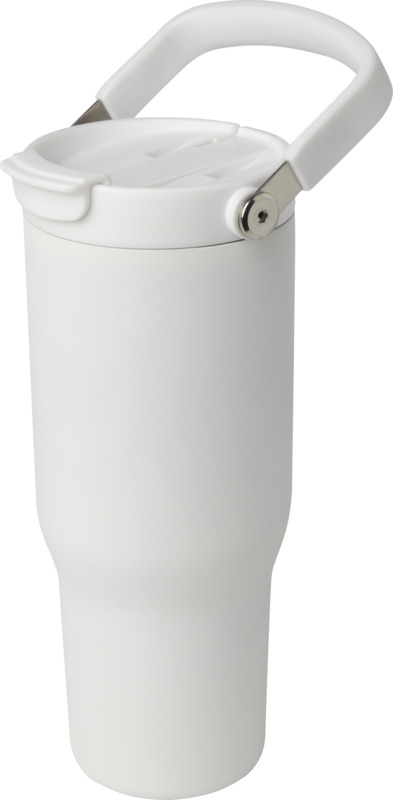 Bronx 900 ml RCS recycled stainless steel copper vacuum insulated tumbler with dual function lid - Image 6