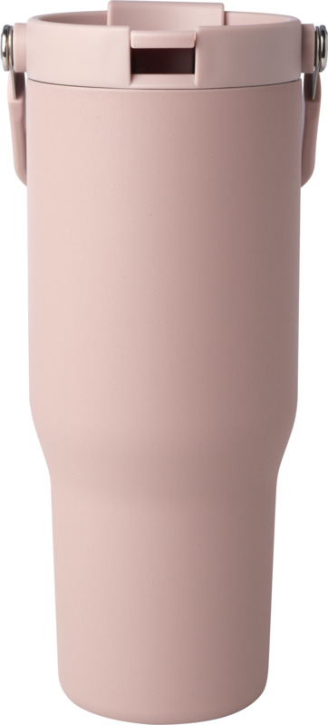 Bronx 900 ml RCS recycled stainless steel copper vacuum insulated tumbler with dual function lid - Image 11