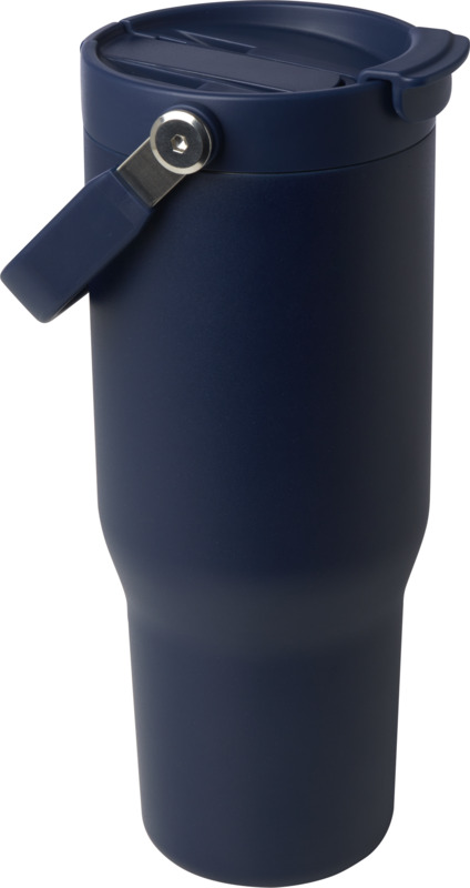 Bronx 900 ml RCS recycled stainless steel copper vacuum insulated tumbler with dual function lid - Image 18