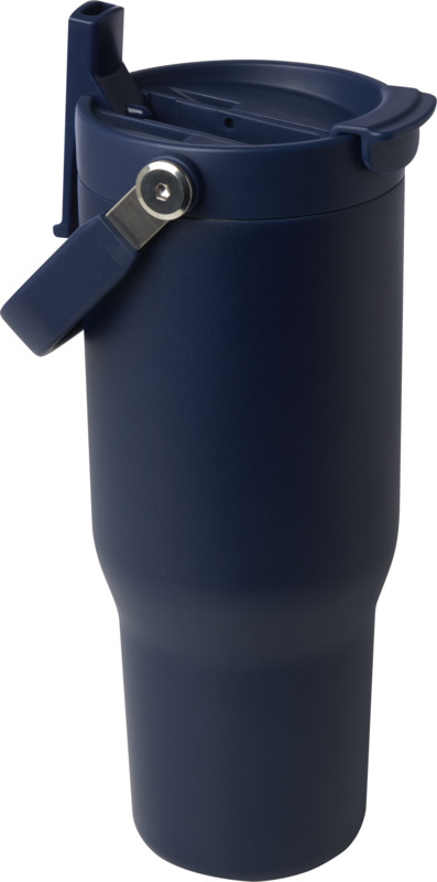 Bronx 900 ml RCS recycled stainless steel copper vacuum insulated tumbler with dual function lid - Image 21