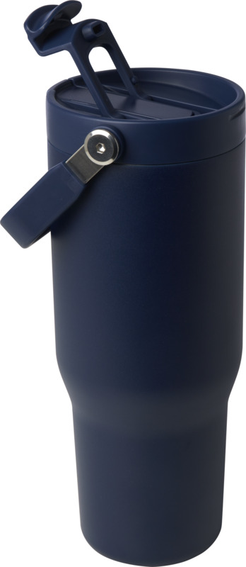 Bronx 900 ml RCS recycled stainless steel copper vacuum insulated tumbler with dual function lid - Image 22