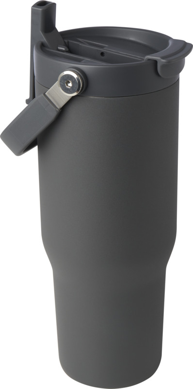 Bronx 900 ml RCS recycled stainless steel copper vacuum insulated tumbler with dual function lid - Image 29