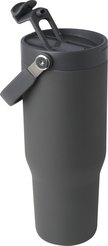 Bronx 900 ml RCS recycled stainless steel copper vacuum insulated tumbler with dual function lid - Image 30