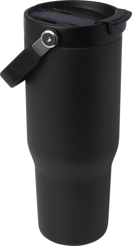 Bronx 900 ml RCS recycled stainless steel copper vacuum insulated tumbler with dual function lid - Image 34