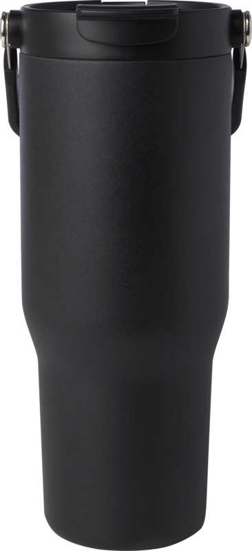 Bronx 900 ml RCS recycled stainless steel copper vacuum insulated tumbler with dual function lid - Image 36