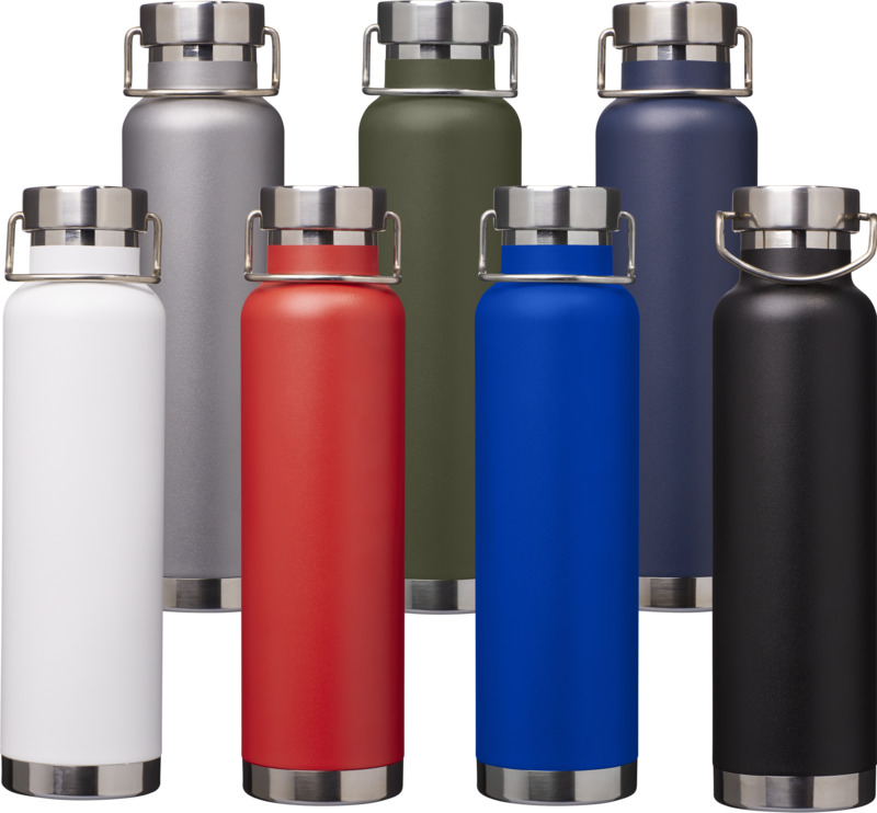 Thor 650 ml RCS recycled stainless steel copper vacuum insulated water bottle - Image 7