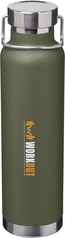 Thor 650 ml RCS recycled stainless steel copper vacuum insulated water bottle - Image 37