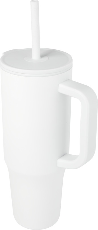 Brady 900 ml RCS certified insulated tumbler with silicone straw