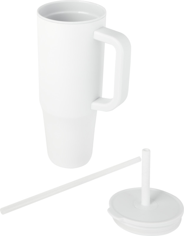 Brady 900 ml RCS certified insulated tumbler with silicone straw - Image 3