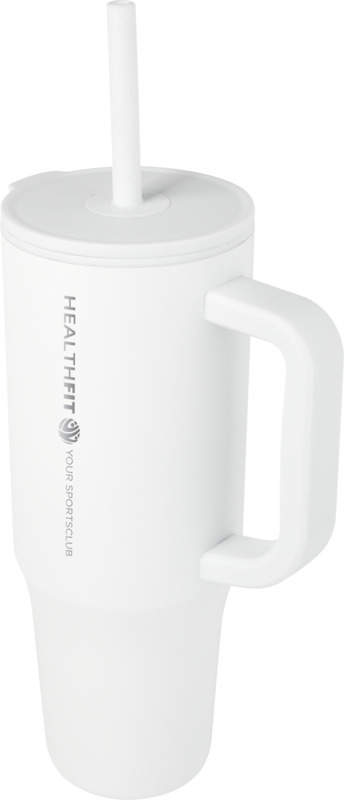 Brady 900 ml RCS certified insulated tumbler with silicone straw - Image 6