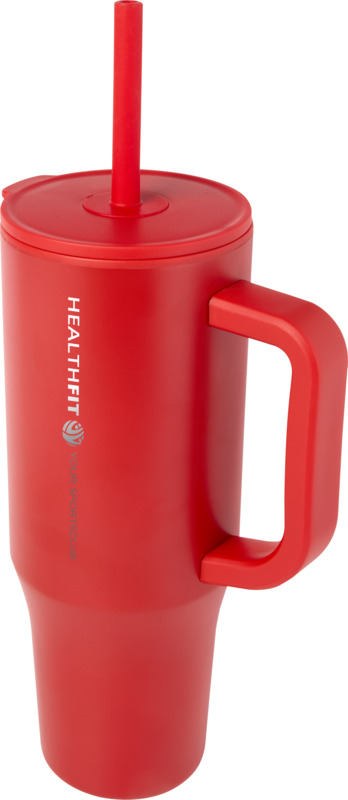 Brady 900 ml RCS certified insulated tumbler with silicone straw - Image 12