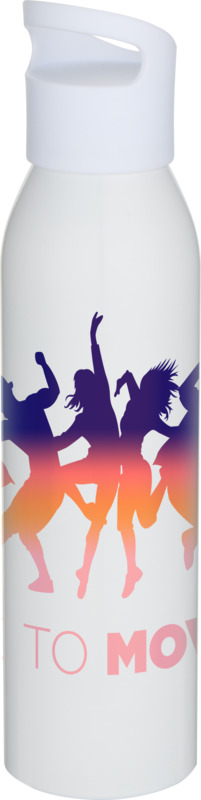 Sky 650 ml RCS recycled single wall stainless steel water bottle - Image 4