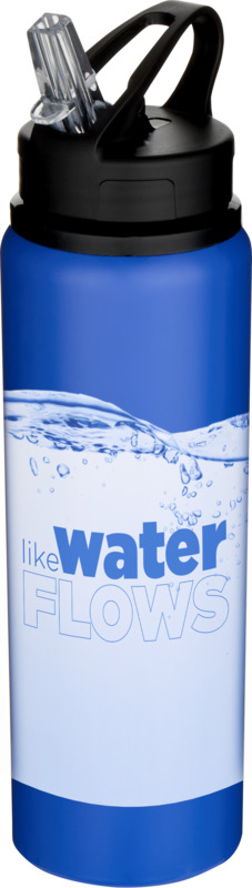 Fitz 800 ml RCS recycled single wall stainless steel water bottle - Image 12