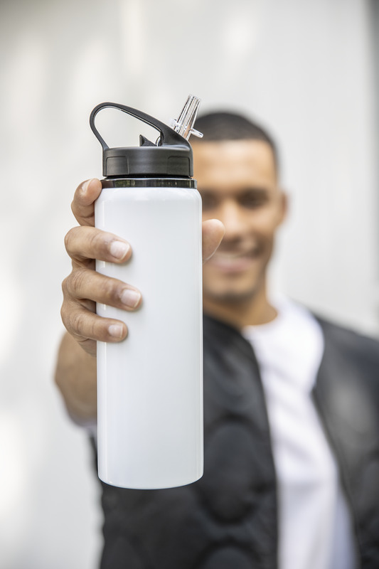 Fitz 800 ml RCS recycled single wall stainless steel water bottle - Image 16