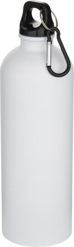 Oregon 750 ml matte RCS recycled single wall stainless steel water bottle with carabiner