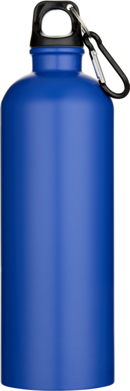 Oregon 750 ml matte RCS recycled single wall stainless steel water bottle with carabiner - Image 6