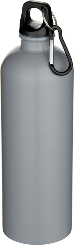 Oregon 750 ml matte RCS recycled single wall stainless steel water bottle with carabiner - Image 9