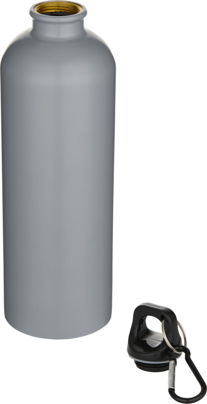 Oregon 750 ml matte RCS recycled single wall stainless steel water bottle with carabiner - Image 11