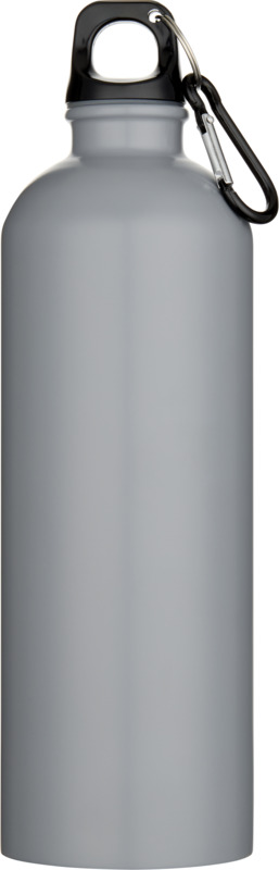 Oregon 750 ml matte RCS recycled single wall stainless steel water bottle with carabiner - Image 10