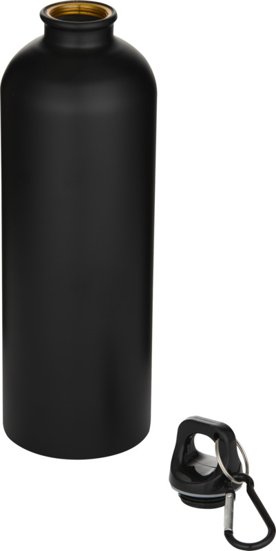 Oregon 750 ml matte RCS recycled single wall stainless steel water bottle with carabiner - Image 15