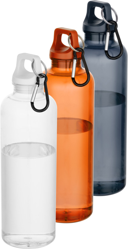 Oregon 750 ml RCS recycled plastic water bottle with carabiner - Image 4