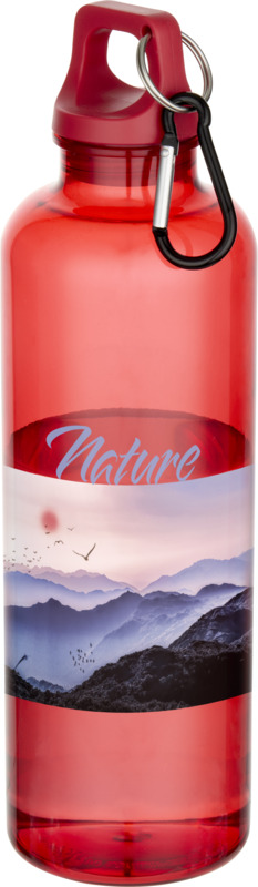 Oregon 750 ml RCS recycled plastic water bottle with carabiner - Image 9