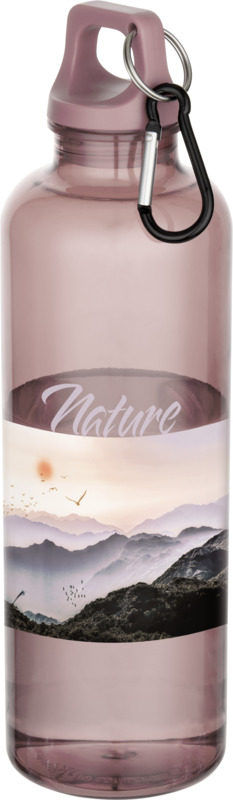 Oregon 750 ml RCS recycled plastic water bottle with carabiner - Image 18