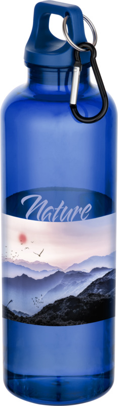 Oregon 750 ml RCS recycled plastic water bottle with carabiner - Image 26