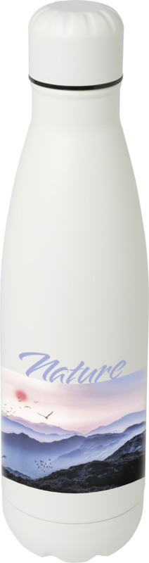 Cove 750 ml RCS recycled single wall stainless steel water bottle - Image 5