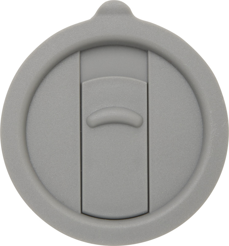 Carter 450 ml ceramic mug with plastic lid - Image 10