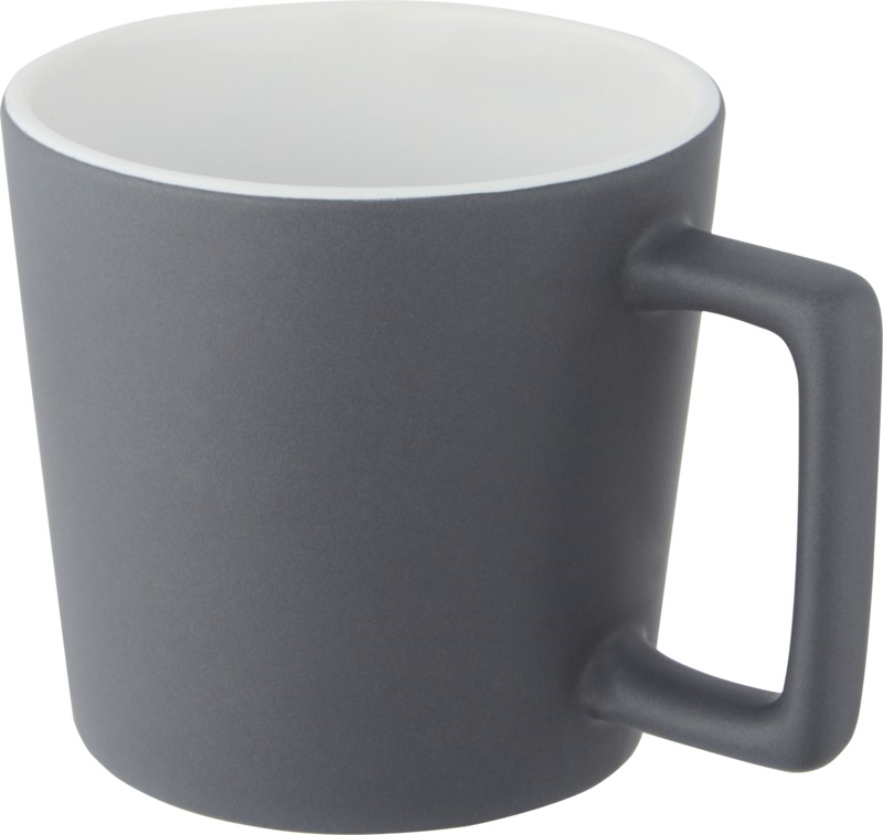 Cali 370 ml ceramic mug with matt finish - Image 4