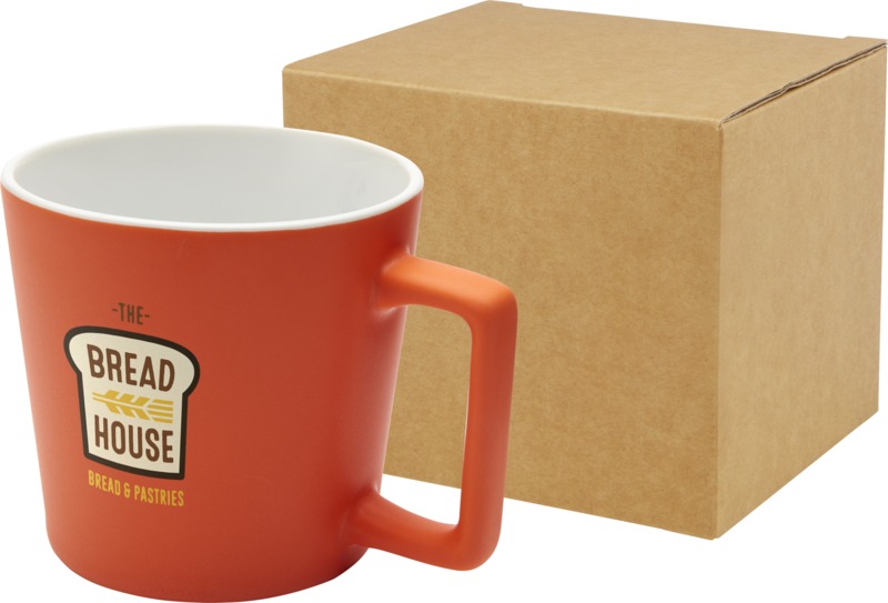 Cali 370 ml ceramic mug with matt finish - Image 14