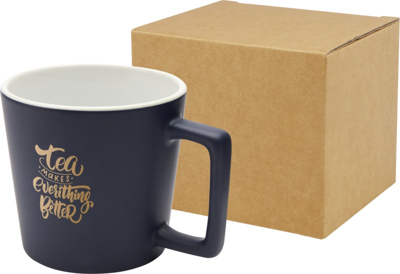 Cali 370 ml ceramic mug with matt finish - Image 21