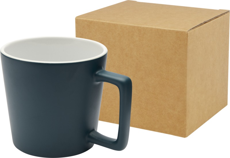 Cali 370 ml ceramic mug with matt finish - Image 22