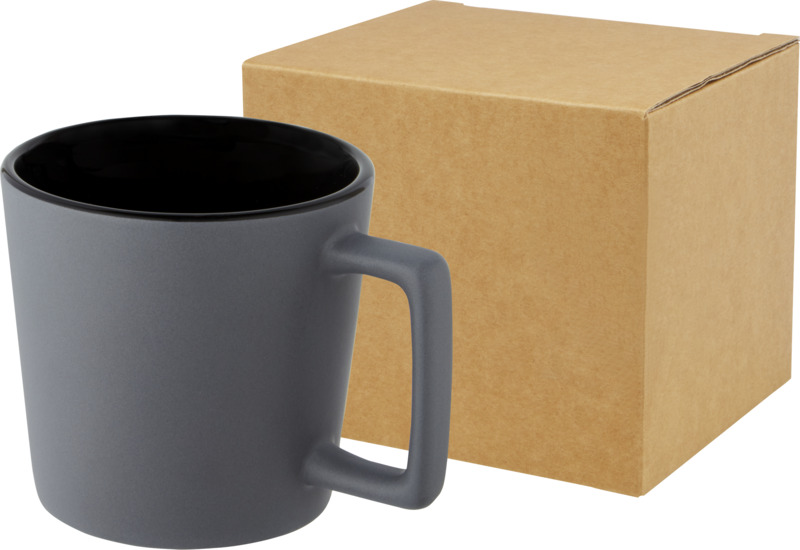 Cali 370 ml ceramic mug with matt finish - Image 29